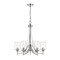 Z-Lite Joliet 5 Light Chandelier, Chrome & Clear 473-5CH - alternate 1